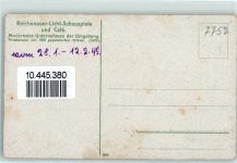 78479 W7752 Reichenau , Baden Gebrauchsspuren Lichtschauspiele und Cafe