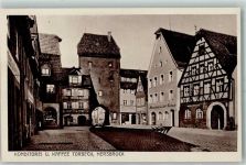 91217 W8562 Hersbruck - Café Konditorei Torbeck Fachwerkhaus Tor