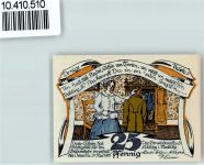 23946 O2421 Klütz - Notgeld Schneiderin