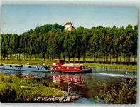 74847 W6952 Obrigheim , Baden - Schloss Neuburg Frachter