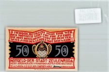 07937 O6570 Zeulenroda - Notgeld Patzrer