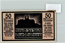 06484 O4300 Quedlinburg - Notgeld Scherenschnitt