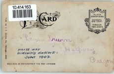 Panne AK Auto Humor 1907 Gebrauchsspuren