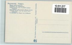 Wein trinken, gute Erhaltung Trachten Ungarn