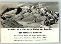 Ghiacciaio Marmolada Gebrauchsspuren Nordhang