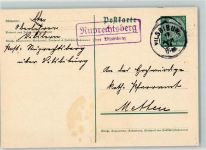 84149 W8319 Ruprechtsberg - Ganzsache Landpoststempel über Vilsbiberg