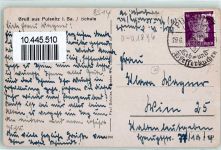 01896 O8514 Pulsnitz Gebrauchsspuren Schule