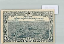 4742 Pram Notgeldschein Notgeld 10 Heller Pram 1777