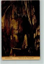 Binghöhle Streitberg , Nixengrotte ca 1929 AK Höhle