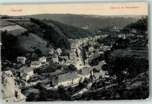 01737 O8223 Tharandt 1912 Gebrauchsspuren Blick von der Bismarkhöhe