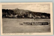 3671 Marbach an der Donau - Maria Taferl Dampfschiff Fahne