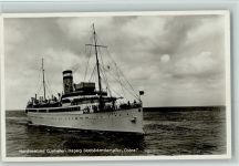 W2190 Cuxhaven Hapag Dampfer Cobra AK Seebäderschiff Foto AK