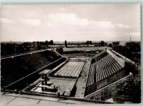 W1000 Berlin Mitte Olympia Schwimm Stadion ca 1955 AK Stadion