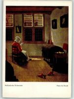 Holländische Wohnstube , Holzschuhe - von Peter de Hooch - Emil Fink Verlag Nr. 609 AK Buch lesen