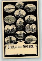 56812 W5590 Cochem - Moselansichten Mehrfachaufnahme