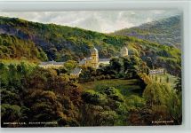W6104 Seeheim-Jugenheim Serie Odenwald und Bergstraße Nr. 3 - Schloss am Heiligenberg , sign Schmiegelow, gute Erhaltung AK Mandt Künstlerkarte