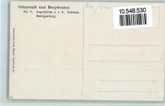 W6104 Seeheim-Jugenheim Serie Odenwald und Bergstraße Nr. 3 - Schloss am Heiligenberg , sign Schmiegelow, gute Erhaltung AK Mandt Künstlerkarte