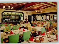 78462 W7750 Insel Mainau - Gasthaus Schwedenschenke Gastraum Inselstempel
