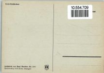 Korn Künstlerkarte Nr. 1591 - Holzschnitt von Beuttner Künstler Künstlerkarte