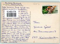 42489 W5603 Wülfrath - Ev. Kirche Fachwerkhäuser Histor. Kirchplatz