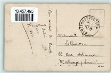 66482 W6660 Zweibrücken , Pfalz 1918 Gebrauchsspuren Napoleonsbrücke
