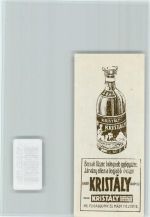 Kristaly Bier aus Ungarn Werbung Bier KEINE AK