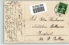 Verlag EAS Puppenwagen, Mädchen mit Blumentöpfe, Vergissmeinnicht Namenstag Prägedruck