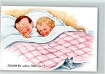 Serie 8534-3 Kinderpoesie - Schläfst du schon Männchen , gute Erhaltung Wills, J.