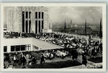 10115 W1000 Neukölln - Kaufhaus Karstadt Dachterrasse Gastronomie