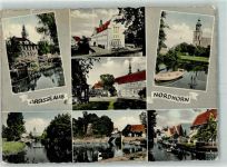 48527 W4460 Nordhorn - Ruderboot Kirche Schwan