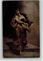 Münchener Künstlerkarte Nr. 2 - Georg Papperitz: Salome Künstler Künstlerkarte