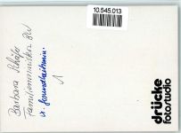Autogramm - Barbara Schäfer , Familienministerin Politiker KEINE AK