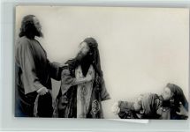 Offiz. Karte Nr. 5 - 1910 - Vertreibung der Händler, sehr gute Erhaltung Passionsspiel Foto AK