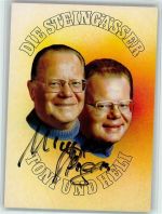 Toni und Heli Steingass - Autogramm Originale