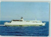 O2355 Sassnitz Fährschiff Rügen AK Fähre
