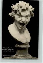 Anima dannata - Büste - Roma-Bernini AK Skulptur