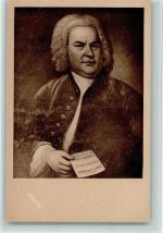 Gemalt von Haußmann - gute Erhaltung Bach, J. S.