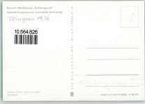 37327 O5600 Leinefelde - Konsum Waldklause Köhlersgrund Innenansicht