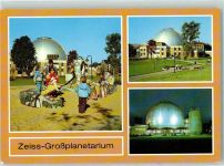 O1100 Pankow Zeiss Großplanetarium Bild und Heimat Verlag AK Astronomie 1989