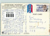 San Francisco 1975 - Alcatres Island Gefängnis AK