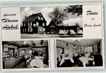 42929 W5632 Tente - Siebel's Gasthaus Gastraum Theke Parkplatz VW-Käfer DKW