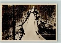 O6055 Oberhof , Thüringen Hindenburgschanze 1933 AK Ski