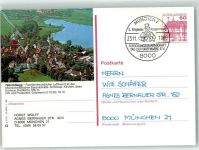 88353 W7964 Kißlegg - Ganzsache Fliegeraufnahme