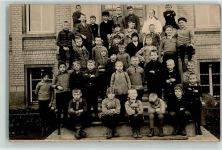 48429 W4440 Rheine - Gruppenfoto Nonne Ort lt. Stempel