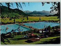 87642 W8959 Trauchgau - Beheiztes Alpenbad Freibad