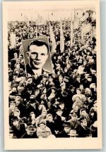 Juri Gagarin AK Raumfahrt Foto AK