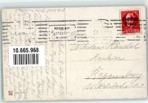 Gipfelstürmer Fernglas dicker Mann Berghumor 1919 Künstlerkarte