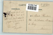 Un Empechement serieux Nr. 2 Negociations rompues Motiv Frankreich 1912