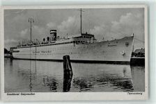 Seedienst Ostpreußen Tannenberg Marine WK II Gebrauchsspuren