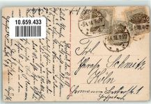 32049 W4900 Herford 1918 - Hansabrücke über die Werre